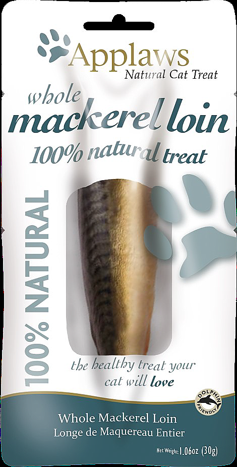 APPLAWS CAT LOINS MACKEREL 30 GR.